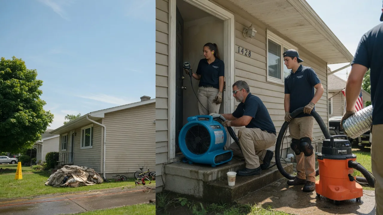 Water Damage Restoration in Westphalia, IN near me